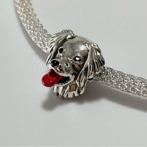 Sterling Silver Dog Charm